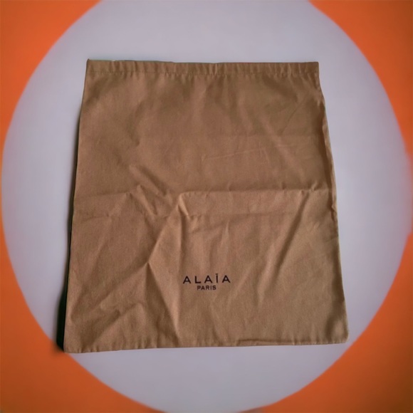 ALAIA DUSTBAG SLEEPER NEW SHOES OR HANDBAG BAG LOGO 13 X 15" - Picture 2 of 3
